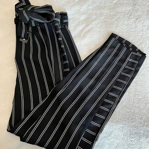 STRIPPED DRESS PANTS